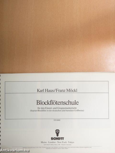 Blockflötenschule