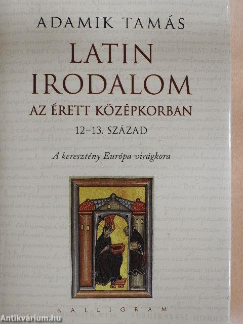 Latin irodalom az érett középkorban