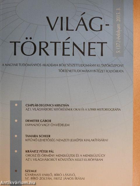 Világtörténet 2015/3.