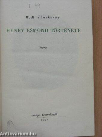 Henry Esmond története