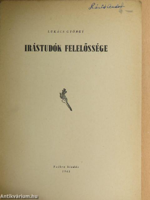 Irástudók felelőssége