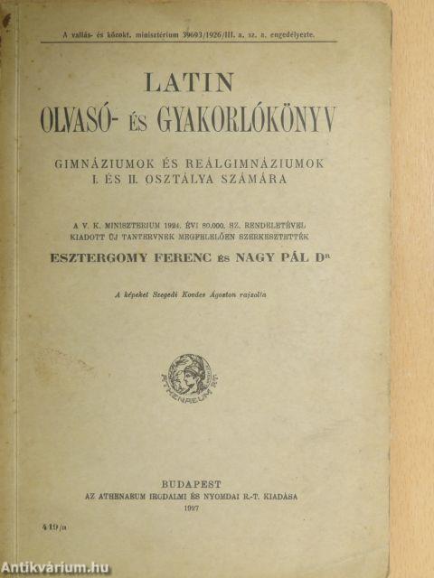 Latin olvasó- és gyakorlókönyv I-II.