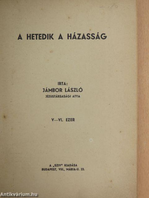 A hetedik a házasság