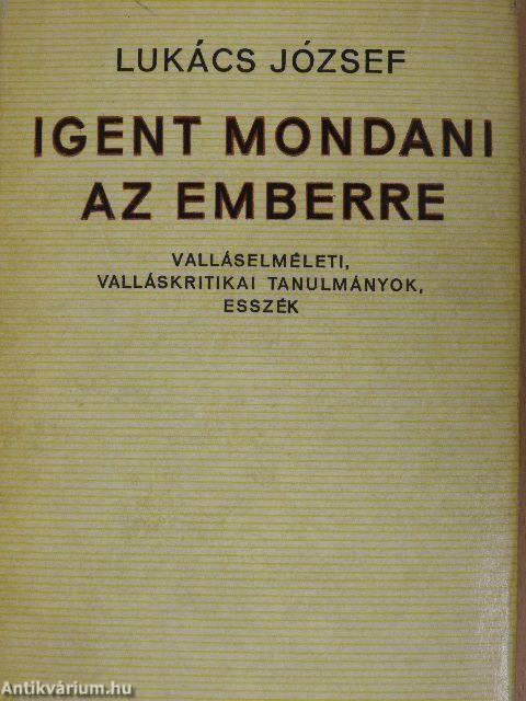 Igent mondani az emberre