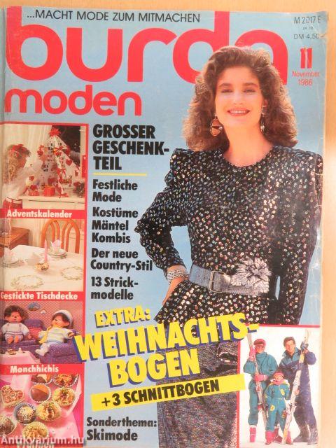 Burda Moden November 1986