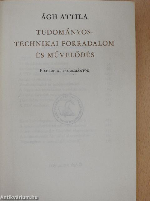 Tudományos-technikai forradalom és művelődés