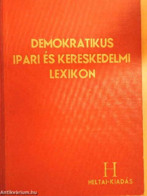 Demokratikus ipari és kereskedelmi lexikon