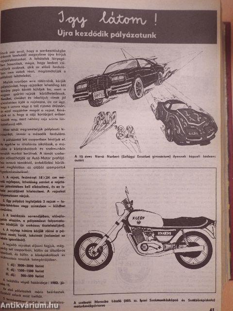 Autó-Motor 1982. január-december/Autó-Motor Magazin 1982. nyár, ősz