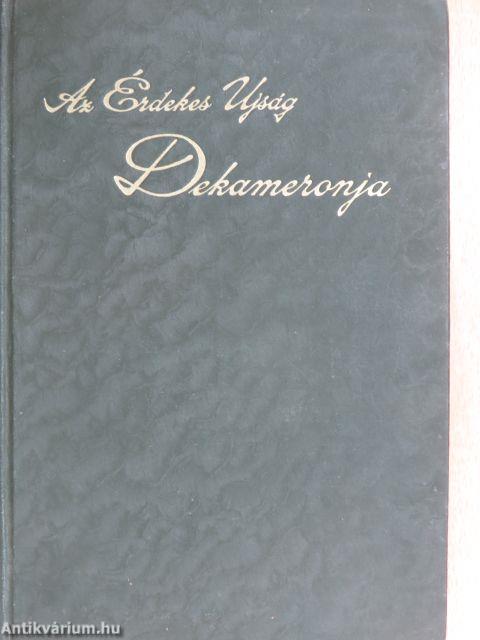 Az Érdekes Ujság Dekameronja III. (töredék)