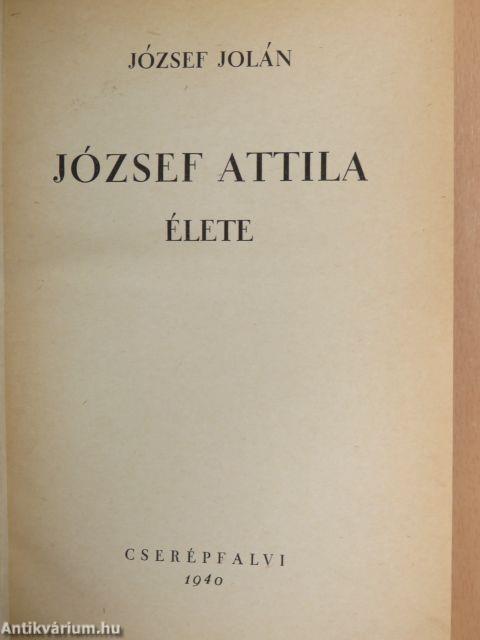 József Attila élete