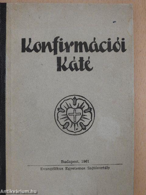 Konfirmációi káté