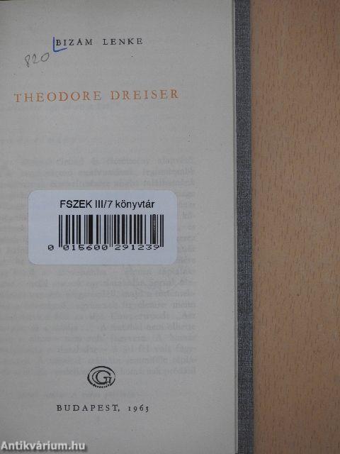 Theodore Dreiser