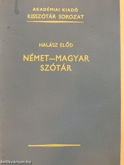 Német-magyar szótár