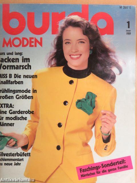 Burda Moden Januar 1989