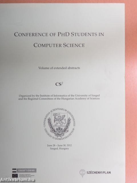 Conference of PhD Students in Computer Science