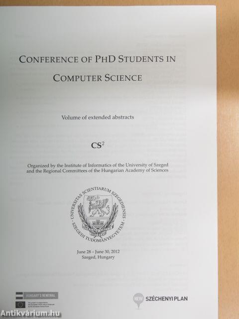 Conference of PhD Students in Computer Science