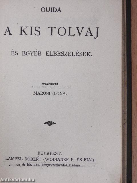 Gróf Apponyi Albert válogatott beszédei/Doktoer Holmes kalandjai/A kis tolvaj/Képek a régi Pest-Budáról/A kegyelemkenyér