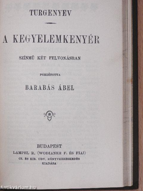 Gróf Apponyi Albert válogatott beszédei/Doktoer Holmes kalandjai/A kis tolvaj/Képek a régi Pest-Budáról/A kegyelemkenyér