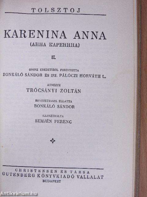 Karenina Anna I-IV.