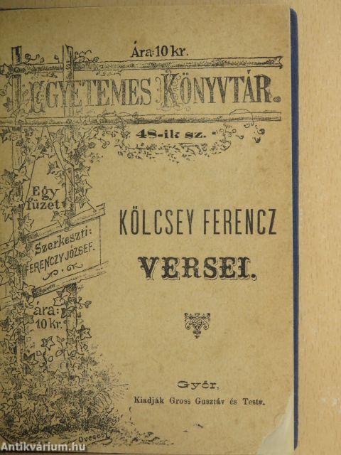 Kölcsey Ferencz versei