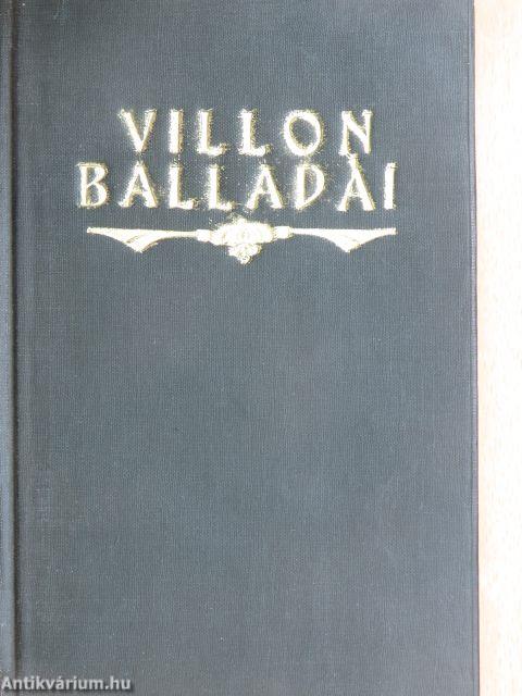 Villon balladái Faludy György átköltésében