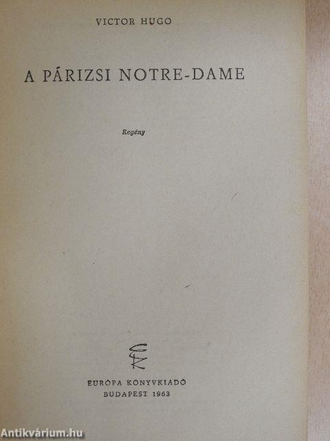 A párizsi Notre-Dame