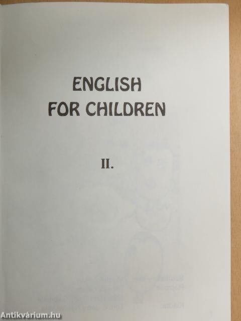 English for Children II.