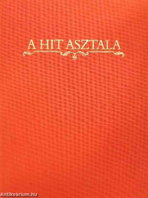 A hit asztala