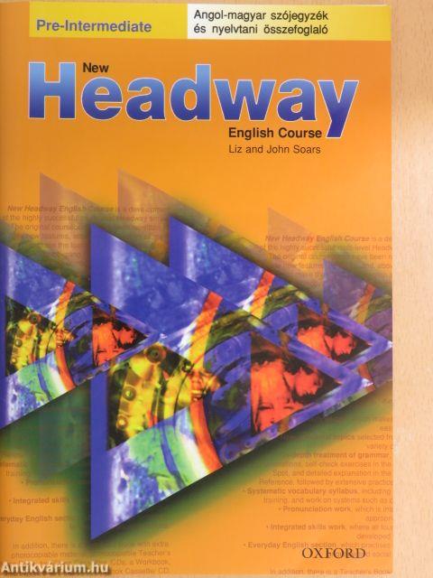New Headway English Course - Pre-Intermediate - Angol-magyar szójegyzék és nyelvtani összefoglaló