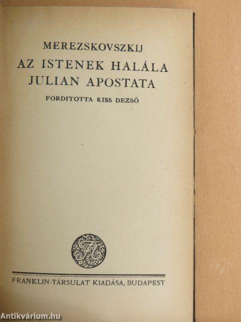 Az istenek halála/Julian Apostata