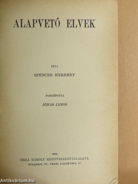 Alapvető elvek