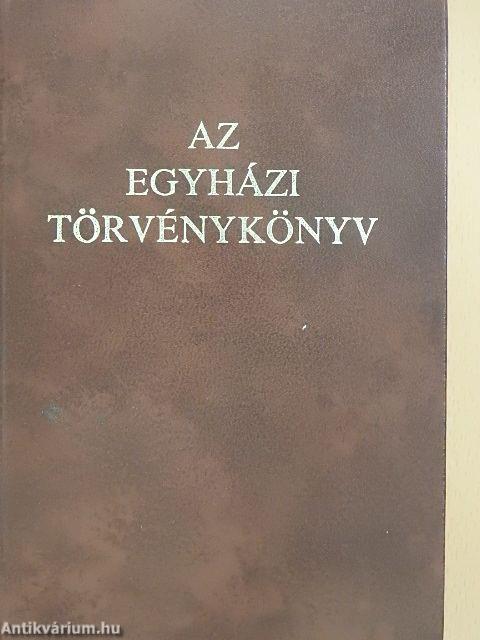 Az egyházi törvénykönyv 