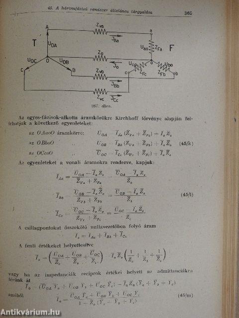 Villamos erőátvitel II.