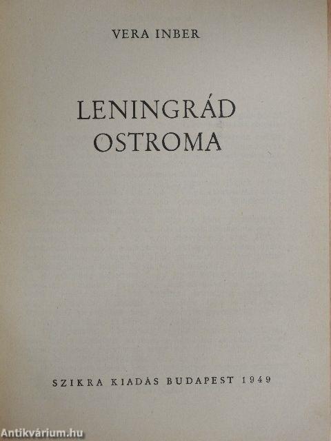 Leningrád ostroma