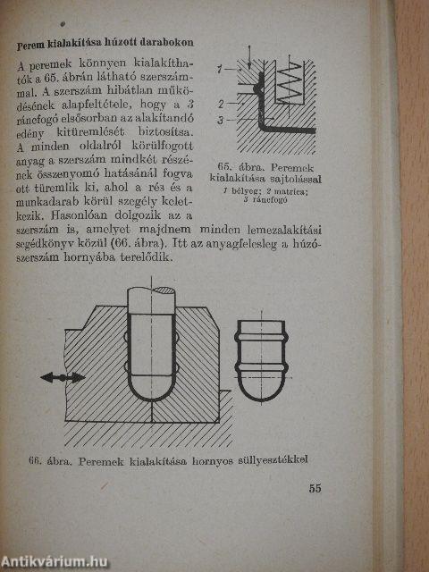 Újdonságok a lemezalakításban