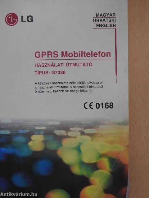 LG GPRS mobiltelefon használati útmutató