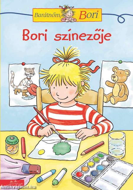 Barátnőm, Bori foglalkoztató - Bori színezője