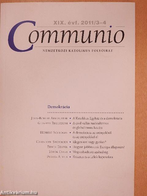 Communio 2011/3-4.