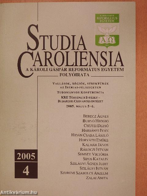 Studia Caroliensia 2005/4.