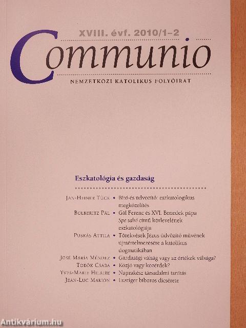 Communio 2010/1-2.