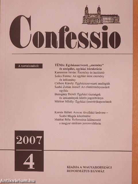 Confessio 2007/4.