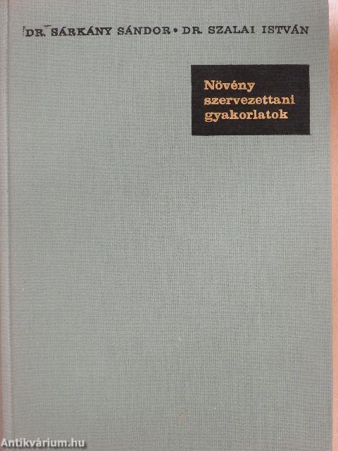 Növényszervezettani gyakorlatok