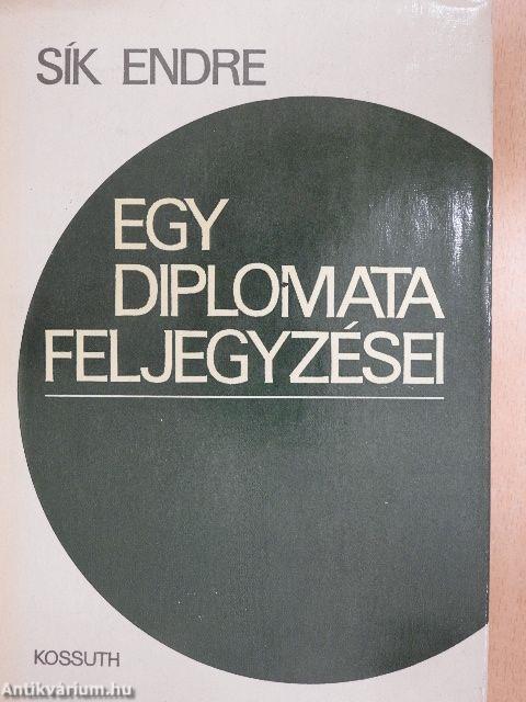 Egy diplomata feljegyzései