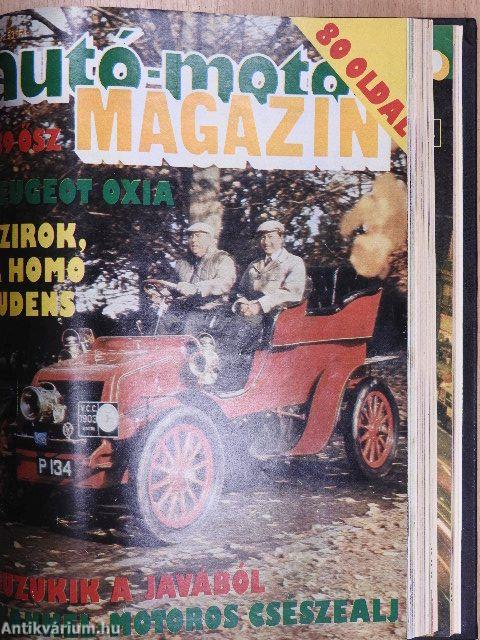 Autó-Motor 1989. január-december/Autó-Motor Magazin 1989. nyár-ősz