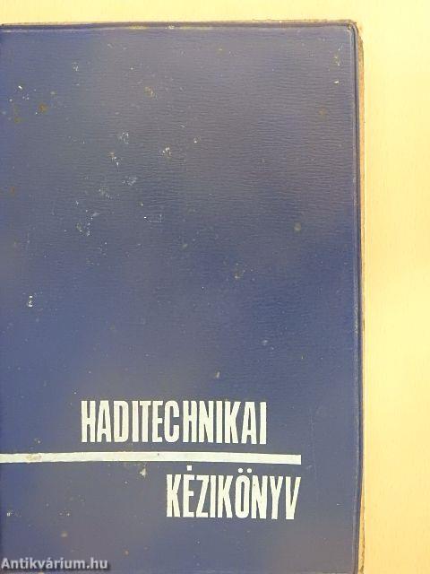 Haditechnikai kézikönyv