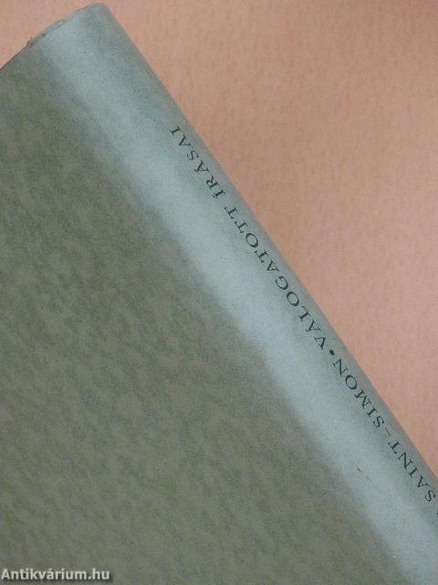 Claude-Henri de Saint-Simon válogatott írásai