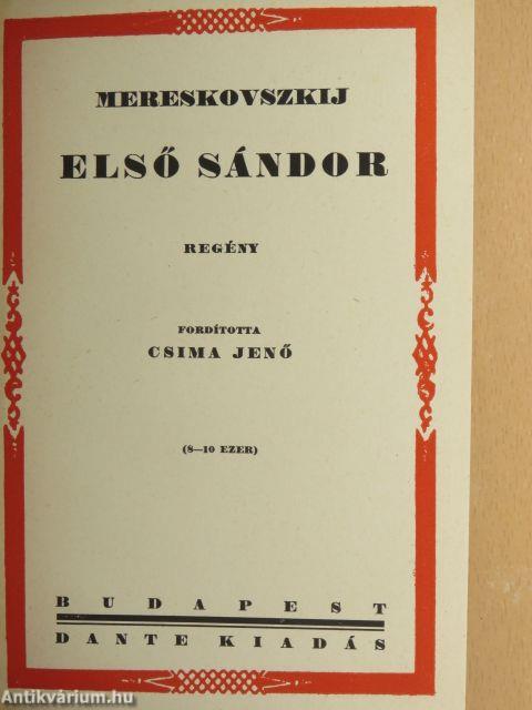 Első Sándor