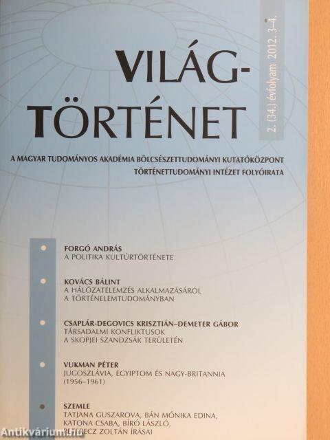 Világtörténet 2012/3-4.