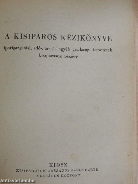 A kisiparos kézikönyve