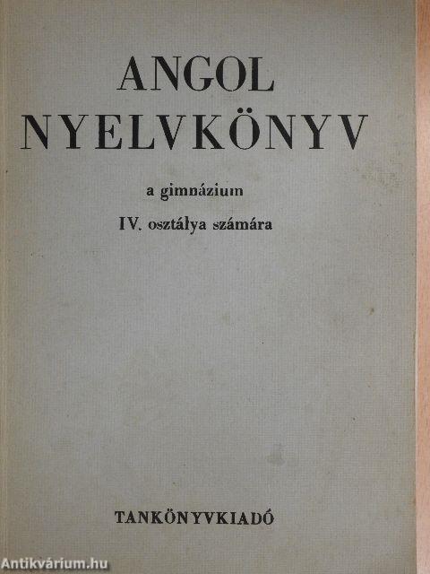 Angol nyelvkönyv IV.